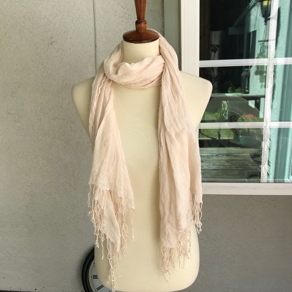 Cream Scarf